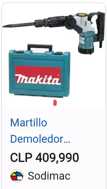 Martillo Demoledor Makita con Estuche - miniatura 2