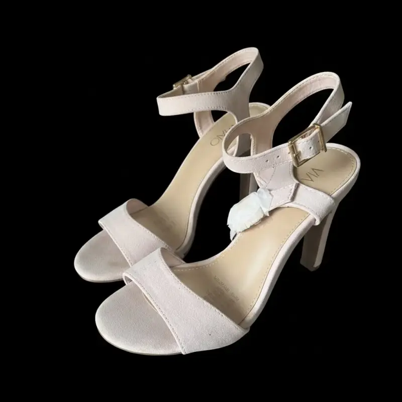 Sandalias de Tacón Alto Rosadas para Mujer - 1