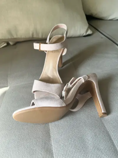 Sandalias de Tacón Alto Rosadas para Mujer - miniatura 3