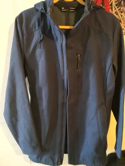 Chaqueta azul con capucha Under Armour - miniatura 1