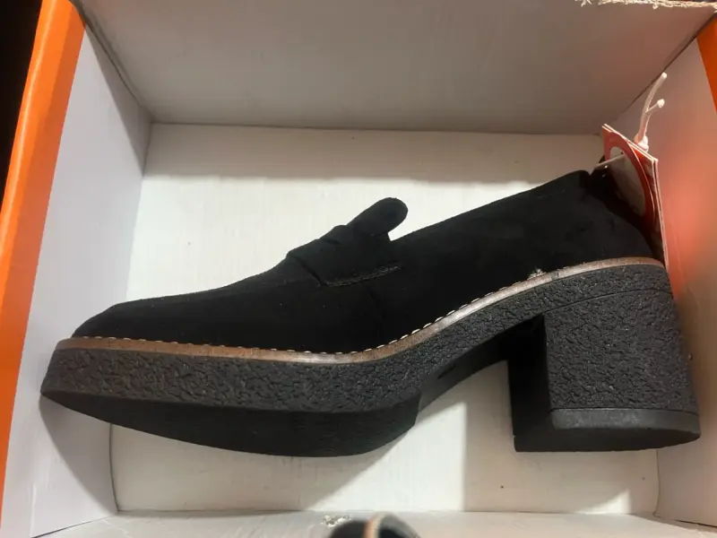 Zapatos de tacón grueso negros Refresh - 2