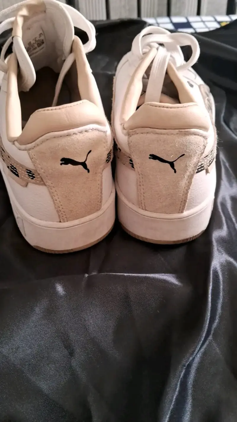 Zapatillas deportivas blancas Puma unisex - 2