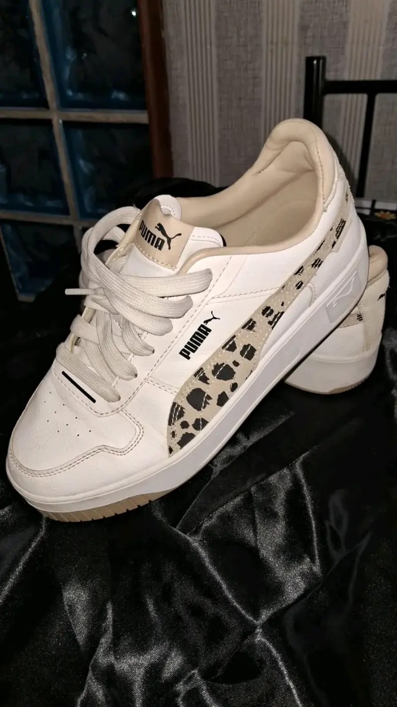 Zapatillas deportivas blancas Puma unisex - 4