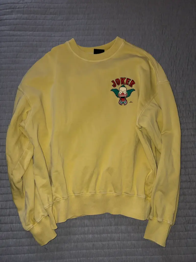 Polerón amarillo Joker H&M para hombre - 1