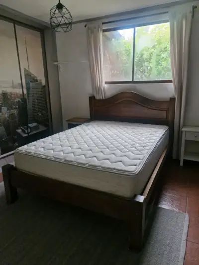 Cama de pino con somier - miniatura 3