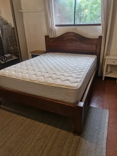 Cama de pino con somier - miniatura 4
