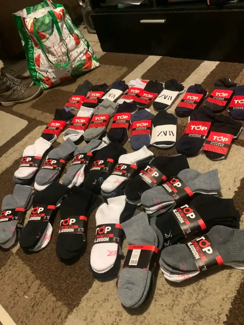 Pack de calcetines cortos de algodón para hombre - 3