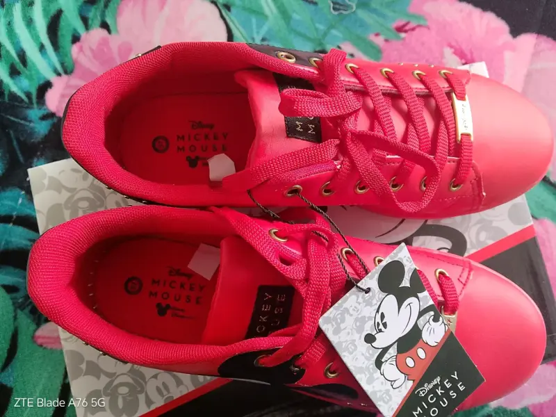 Zapatillas rojas Disney Mickey Mouse para niños - 3