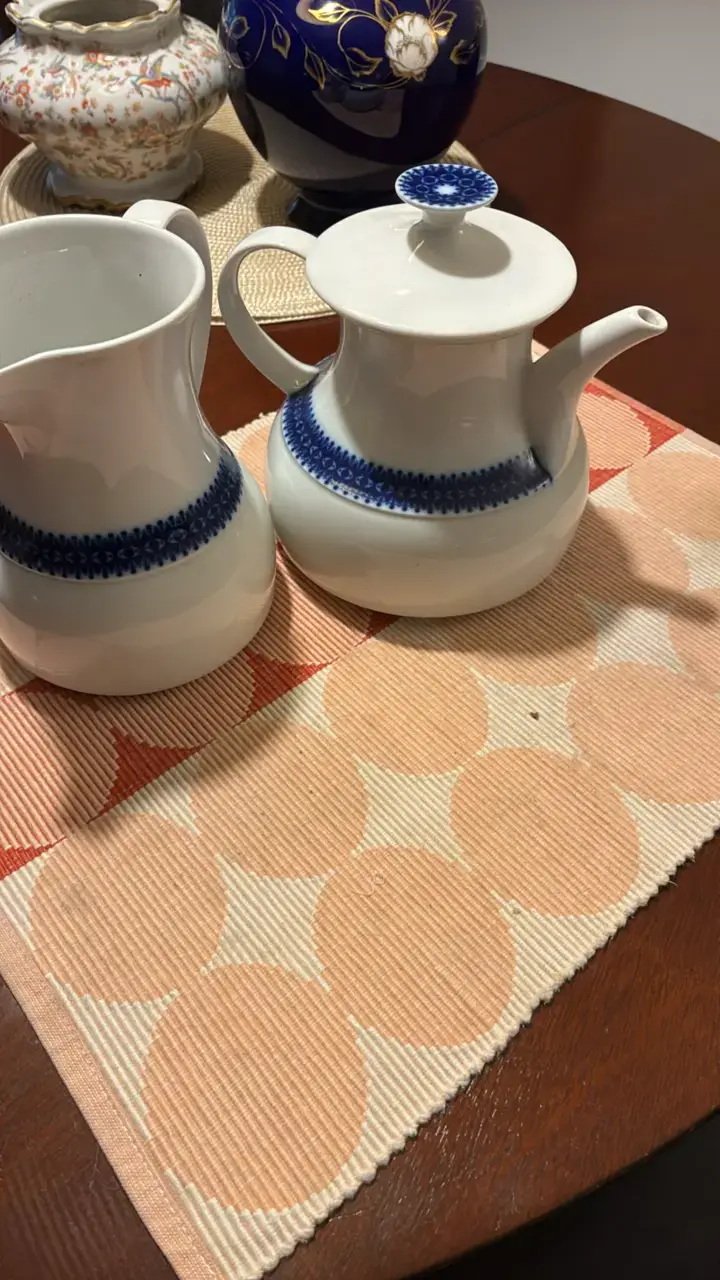 Potiches y Juego de Porcelana - 2