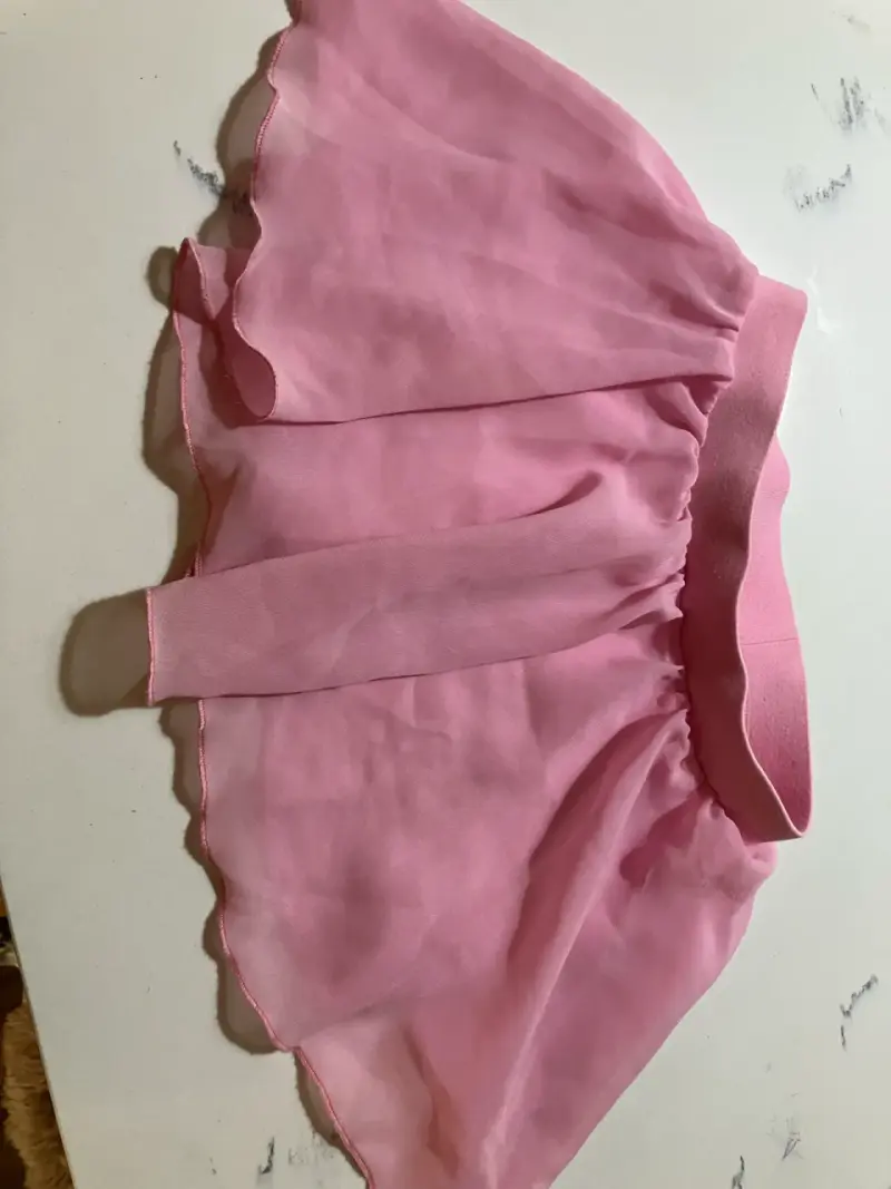 Conjunto de Ballet Infantil Rosa con Mallas y Calzas - 6