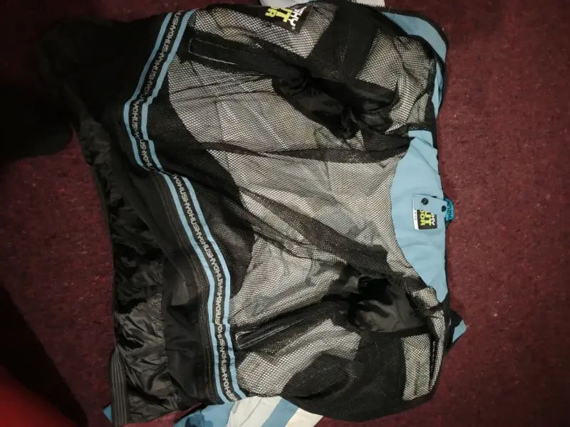 Chaqueta de esquí Husky Outdoor azul y blanca - 5