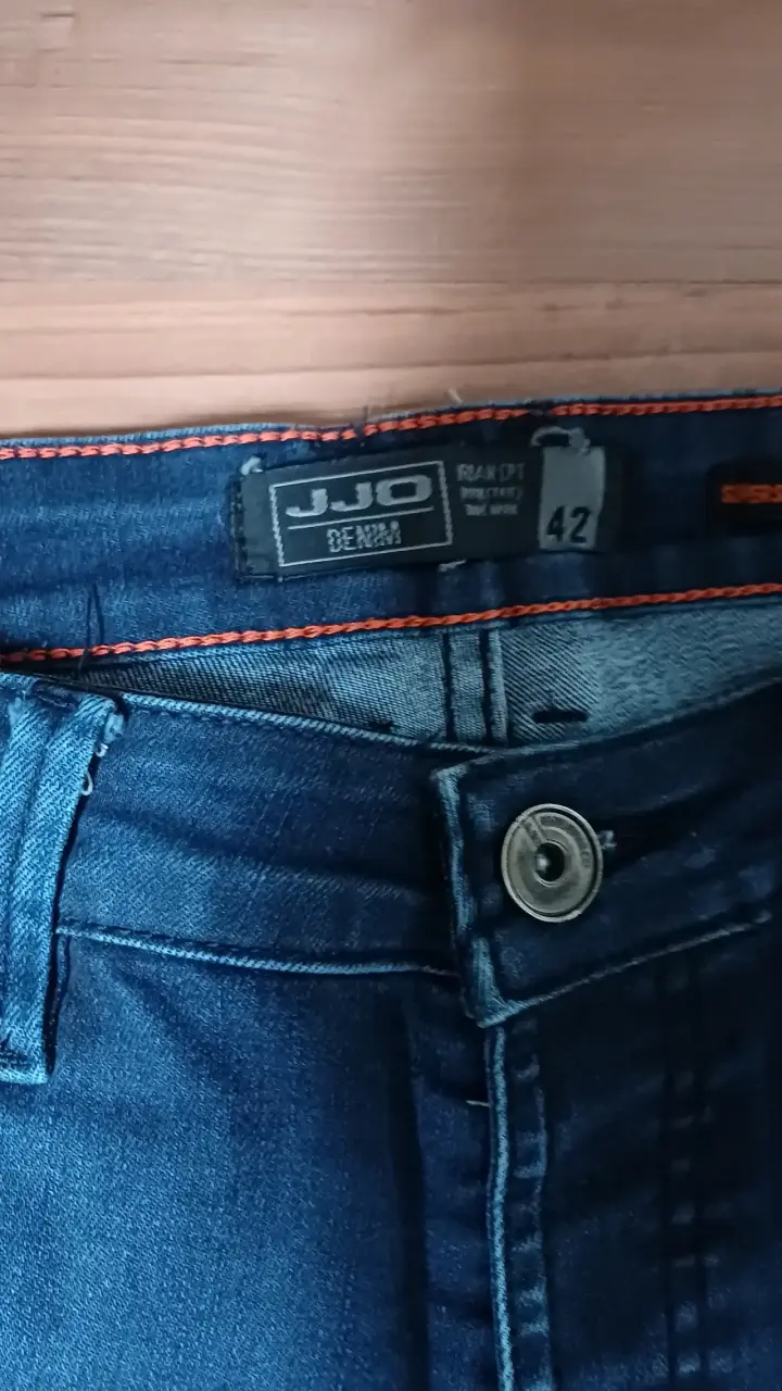 Jeans JJO Denim azul con detalles desgastados - 2