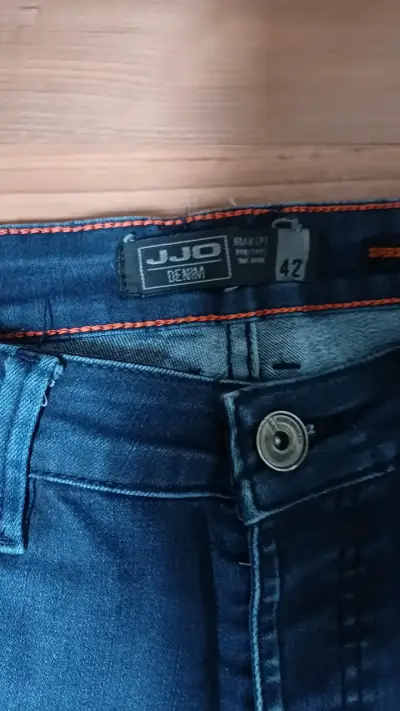 Jeans JJO Denim azul con detalles desgastados - miniatura 2