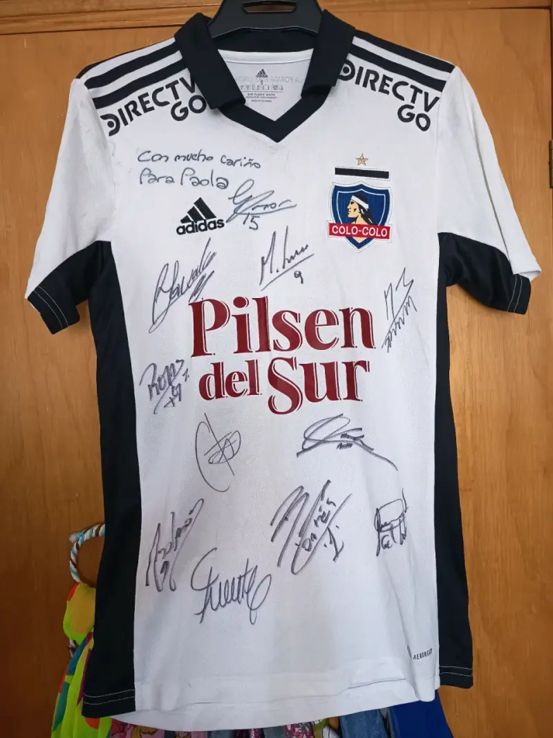 Camiseta firmada Colo-Colo Adidas 2023 - 1