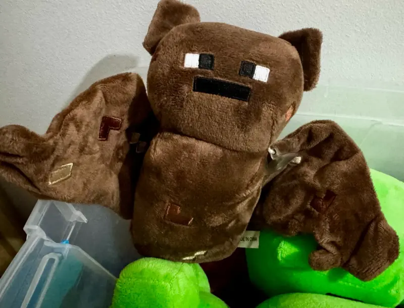 Peluche de murciélago Minecraft