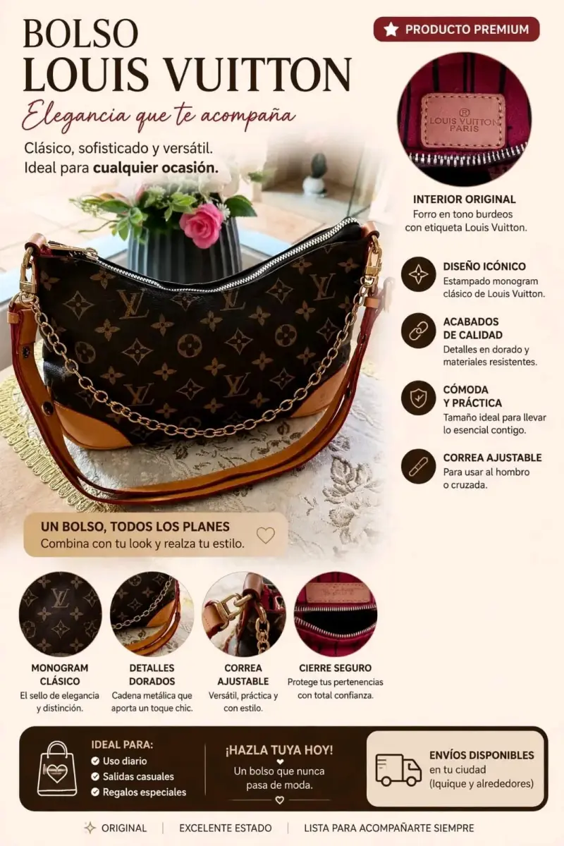 Bolso Louis Vuitton Monogram Clásico