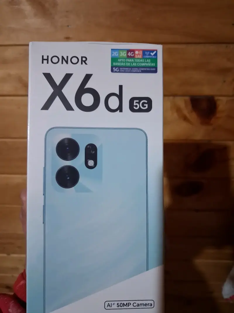 Honor X6d 5G con Cámara 50MP
