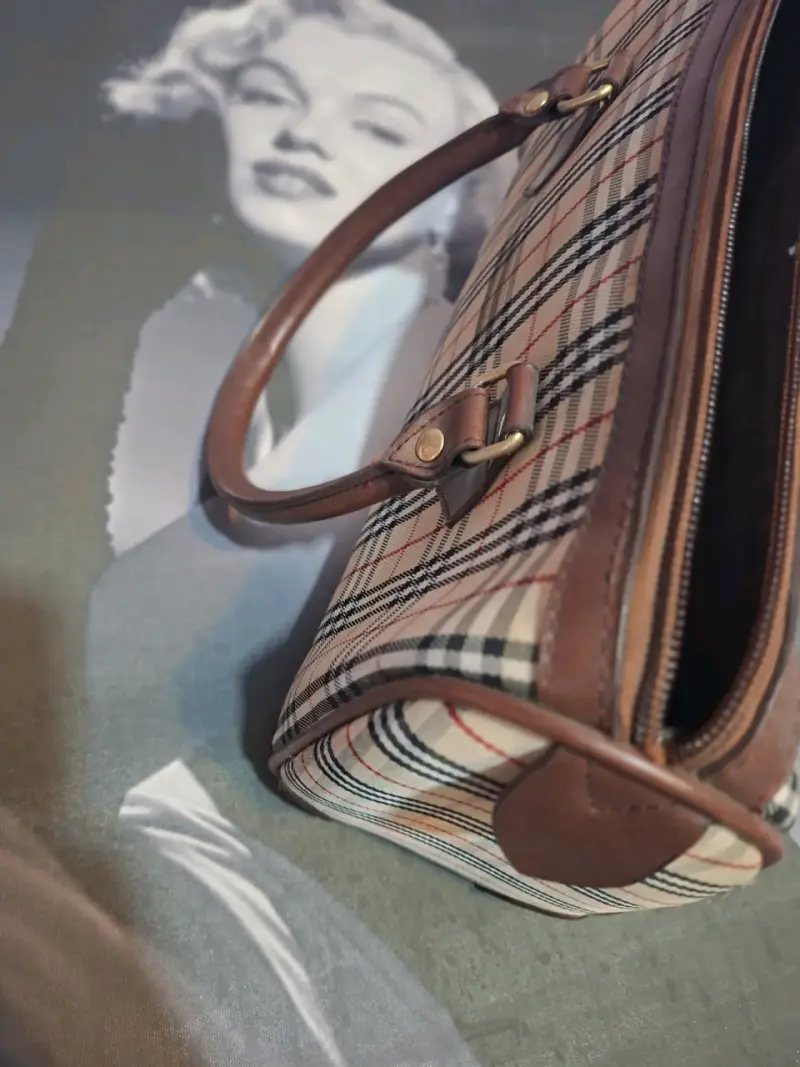 Bolso de mano Burberry London a cuadros - 4