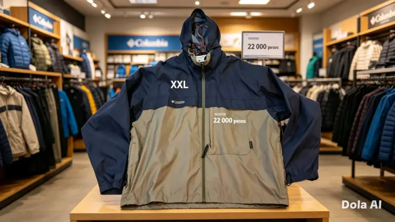 Chaqueta impermeable Columbia para niña - 3