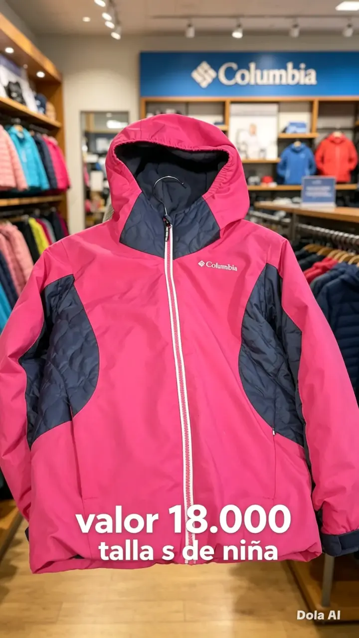 Chaqueta impermeable Columbia para niña - 4