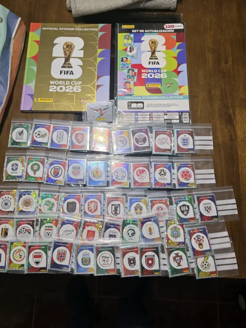 ⚽ ¡Álbum del Mundial GOLD Tapa Dura Completo + 980
