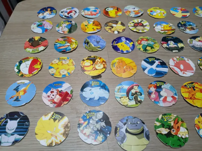 Colección de Tazos Pokémon 2000 - 2