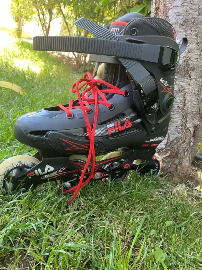 Patines en línea Fila Houdini X negros - miniatura 1
