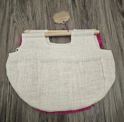 Cartera boho bordada Tatienne - miniatura 2