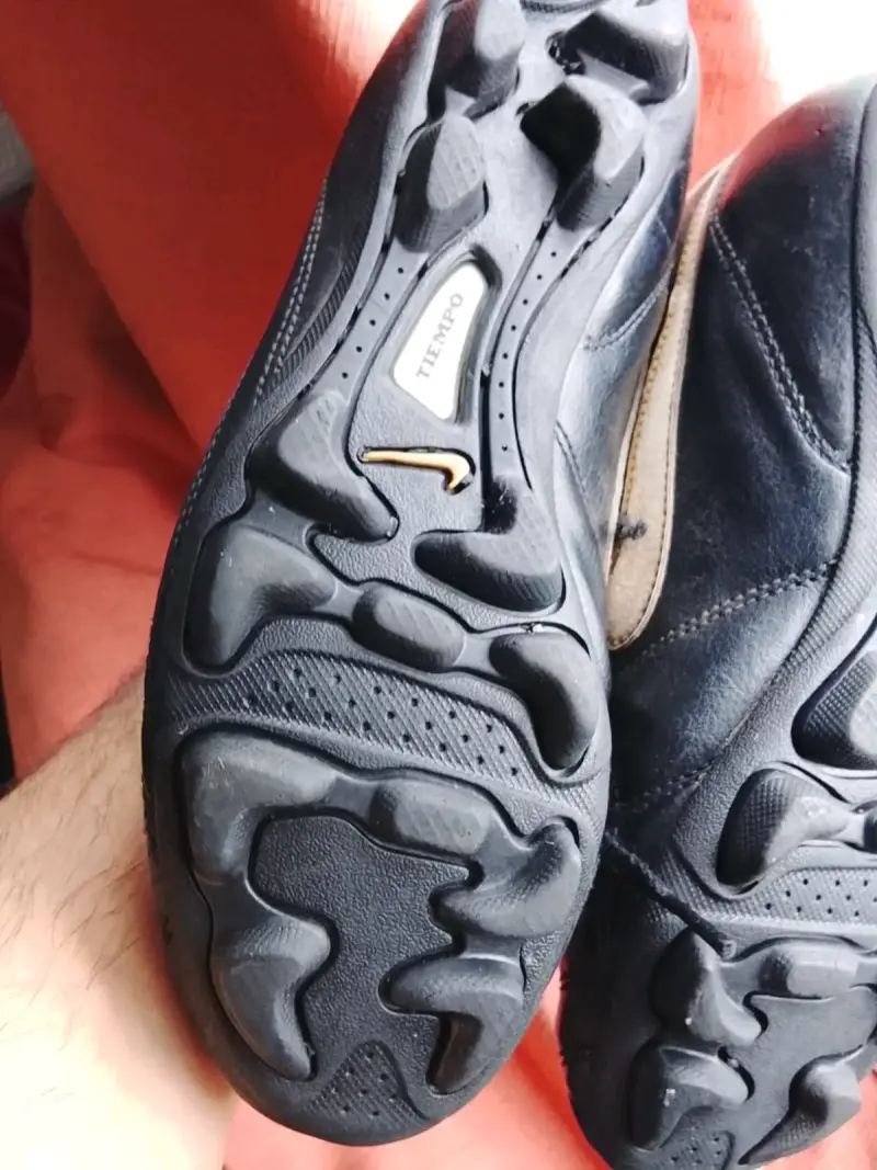 Zapatillas de fútbol Nike Tiempo con canilleras Kipsta - 3