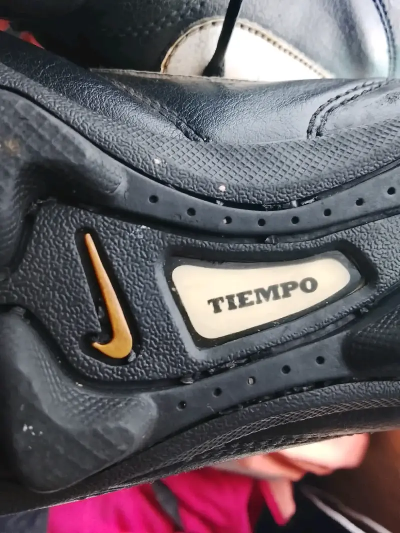 Zapatillas de fútbol Nike Tiempo con canilleras Kipsta - 4