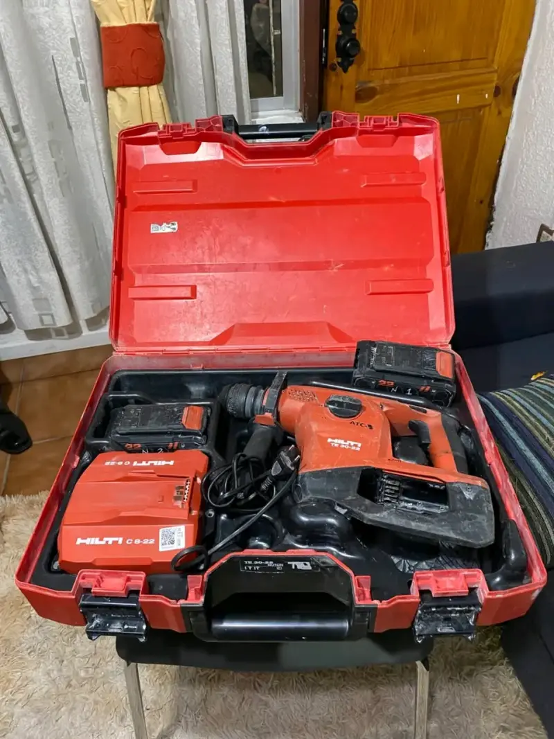 Rotomartillo Hilti TE 30-22 con batería Nuron - 1