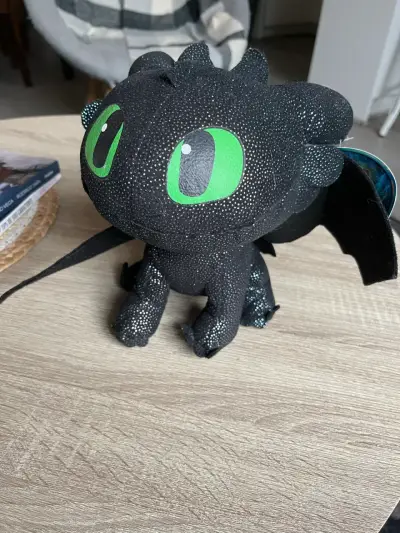 Peluche de chimuelo con ojos verdes - miniatura 4