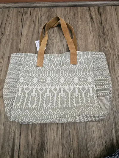 Totebag bolso estilo boho bordada - miniatura 2
