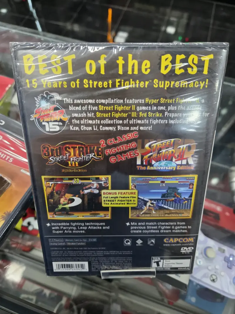 Street Fighter Anniversary Collection para PS2 nuevo - 2