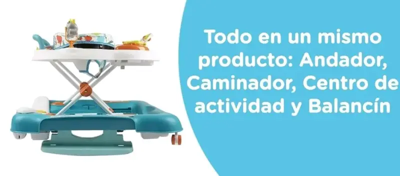 Andador Caminador 5 en 1 Infanti para Bebé - 2