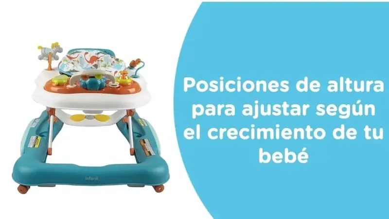 Andador Caminador 5 en 1 Infanti para Bebé - 3