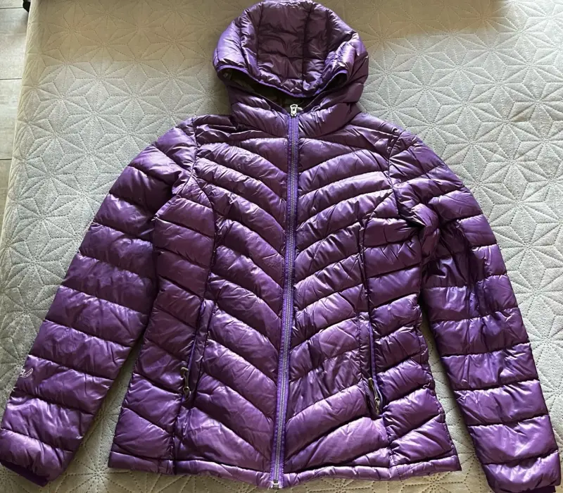 Chaqueta Puffer Morada Doite 650 FP - 1