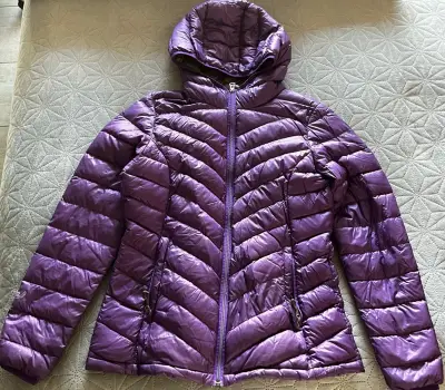 Chaqueta Puffer Morada Doite 650 FP - miniatura 1