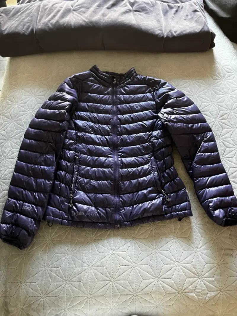 Parka de pluma Doite Heritage morada mujer - 1
