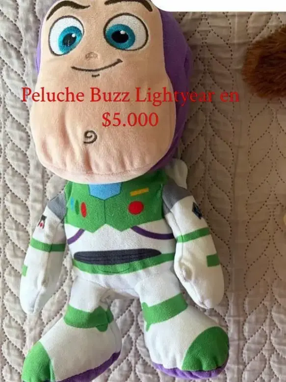 Peluche Buzz Lightyear de Toy Story