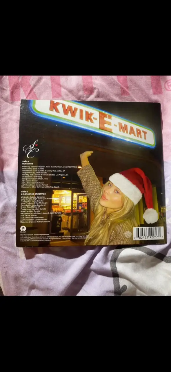Vinilo Sabrina carpenter nonsense - 2