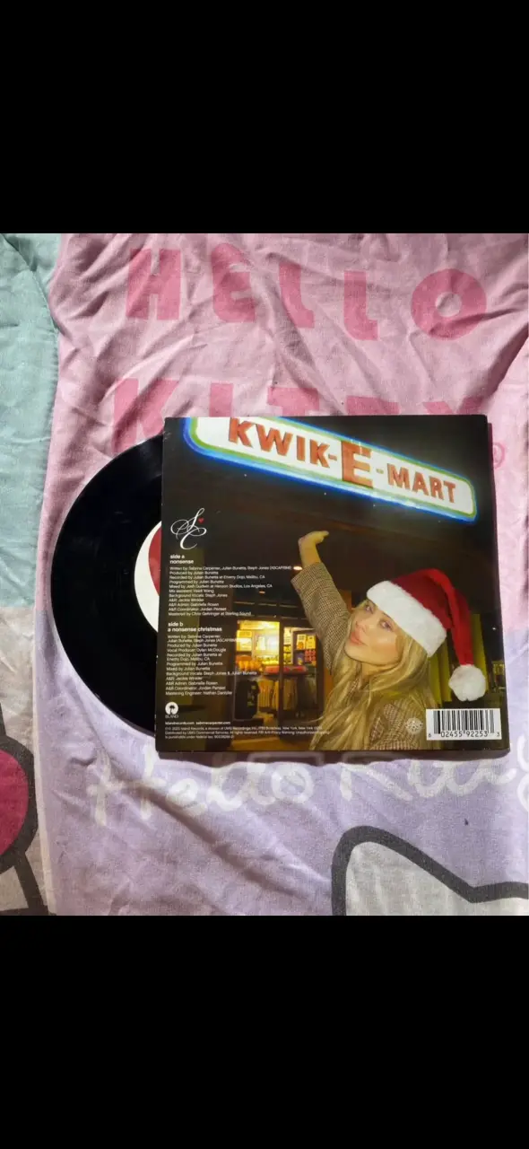 Vinilo Sabrina carpenter nonsense - 3