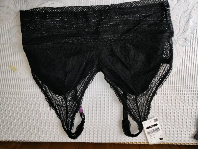 Bralette de encaje talla M/L - 5
