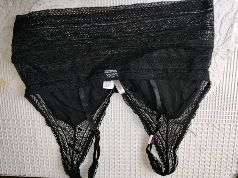 Bralette de encaje talla M/L - 6