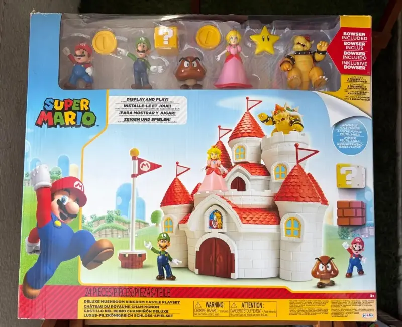 Set de Juego Castillo Super Mario Deluxe