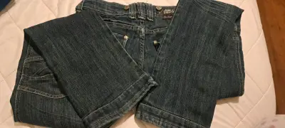 Jeans de mezclilla azul oscuro Embrujo para mujer - miniatura 1