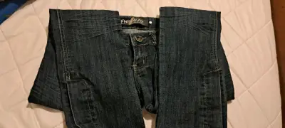 Jeans de mezclilla azul oscuro Embrujo para mujer - miniatura 3