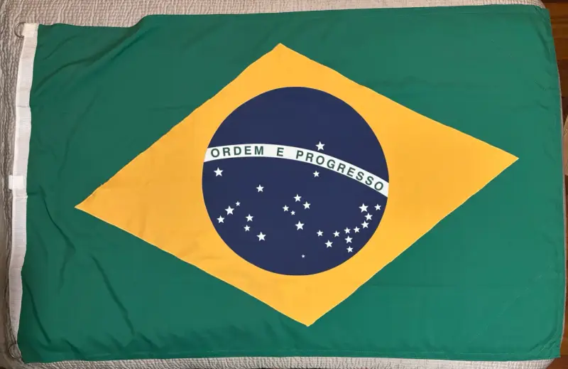 Bandera de Brasil. - 1