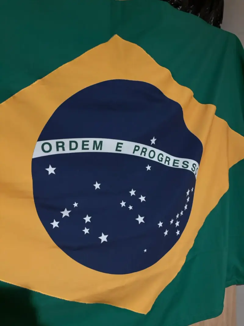 Bandera de Brasil. - 3