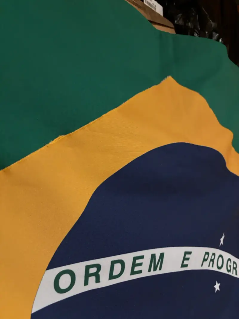 Bandera de Brasil. - 4